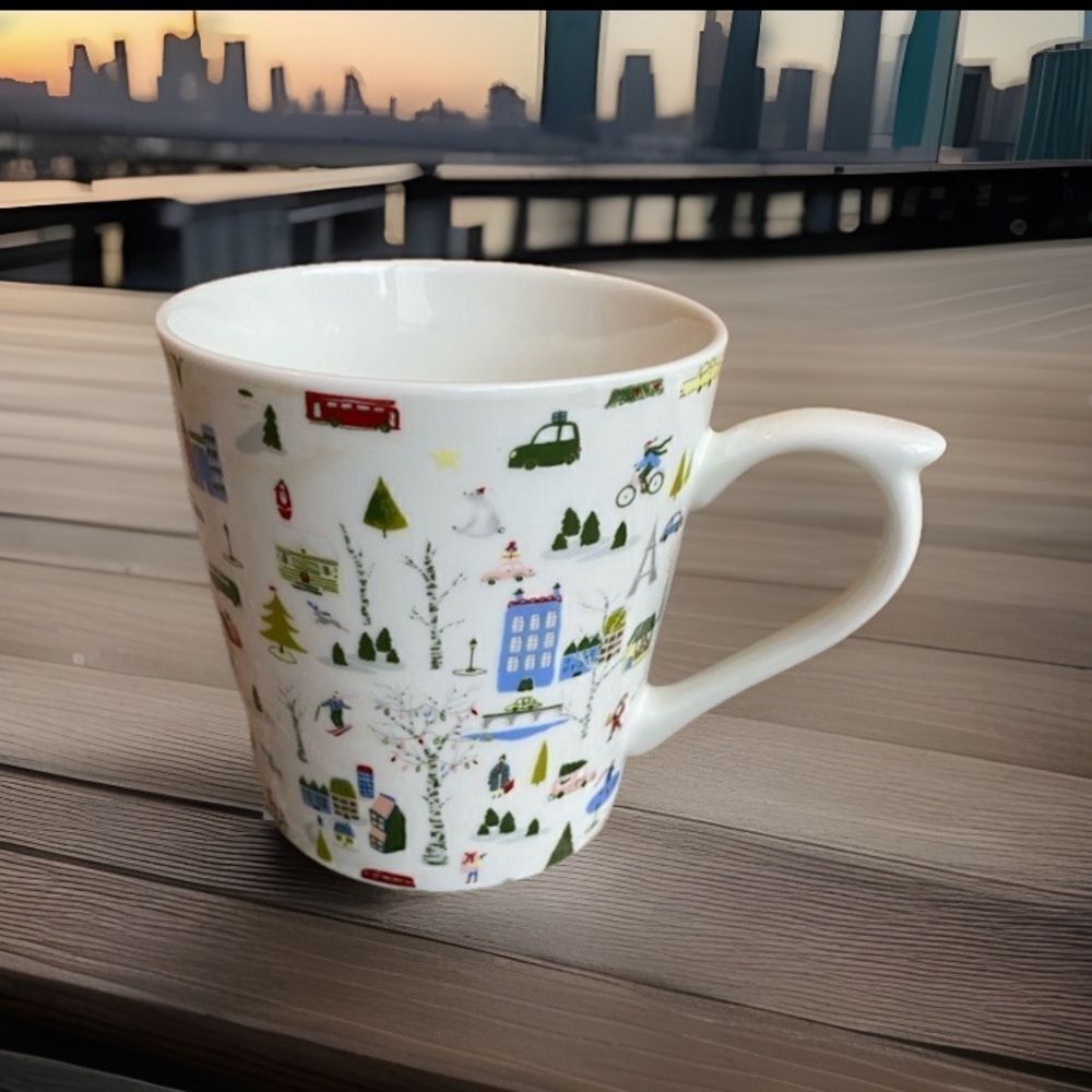 Opalhouse Paris Winter Designed Porcelain Coffee Mug